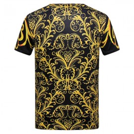 Summer Stylish Mens 3D Royal Printing Casual O-neck Short Sleeve T-shirt