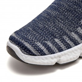 Men's Stretch Knit Slip-On Comfortable Breathable Lightweight Casual Sneakers