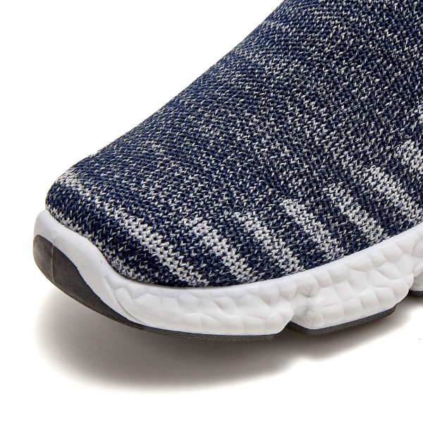 Men's Stretch Knit Slip-On Comfortable Breathable Lightweight Casual Sneakers 