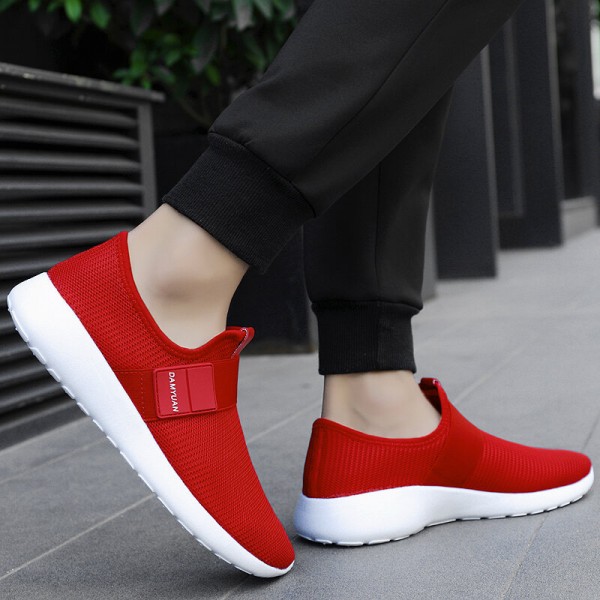 Men Casual Mesh Sneakers Breathable Light Weight Sneakers 