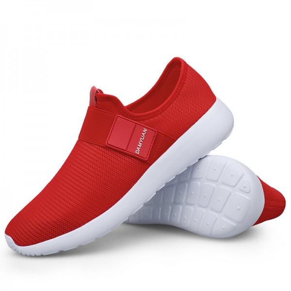 Men Casual Mesh Sneakers Breathable Light Weight Sneakers 