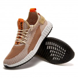 Men's Stretch Knit Comfortable Breathable Fashion Casual Sneakers