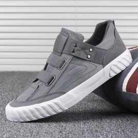 Men Cloth Breathable Slip Resiatant Soft Sole Low Top Casual Sneakers